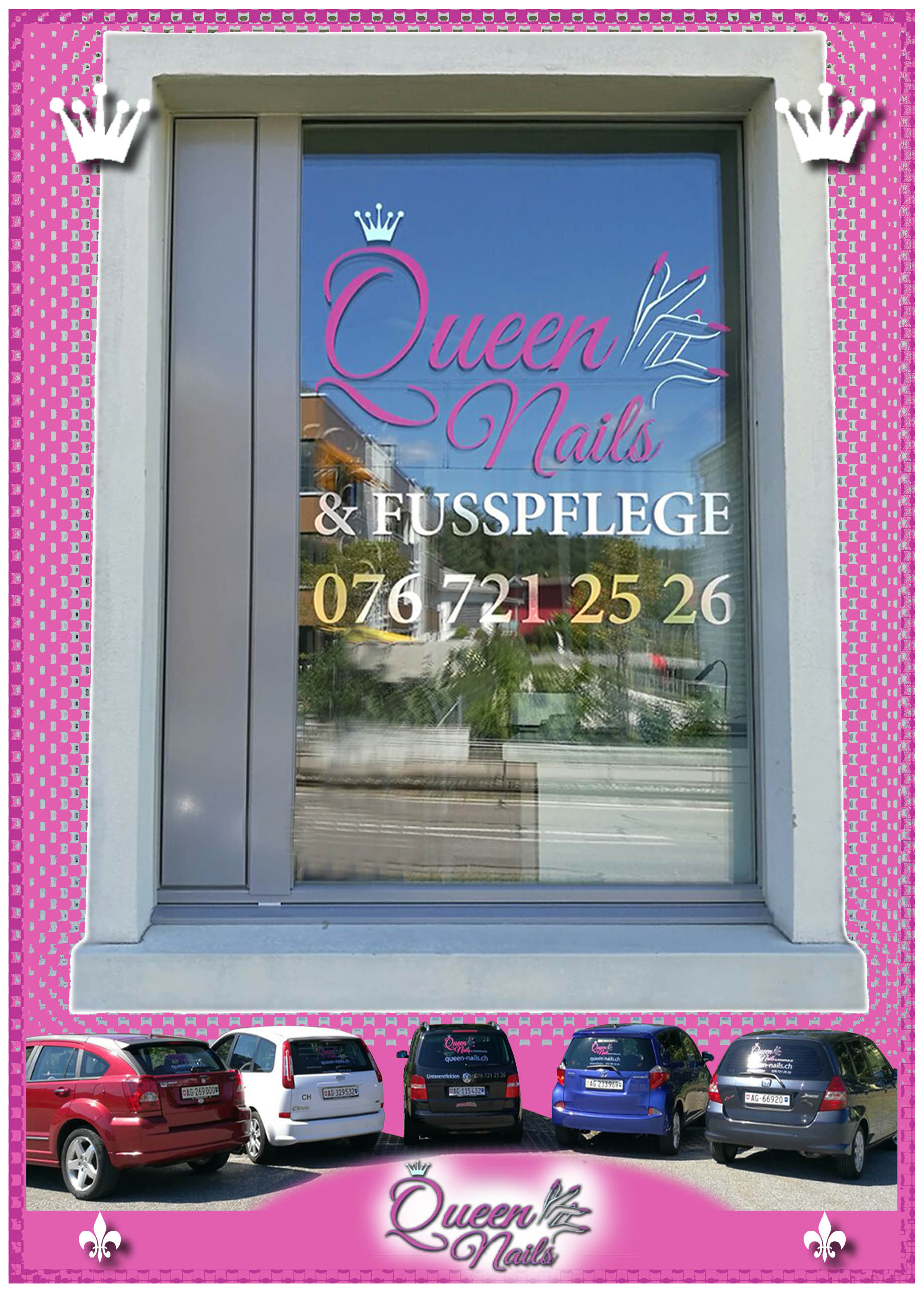 Das neue Atelier von Queen Nails an der Dorfstrasse 20 b in Oberkulm